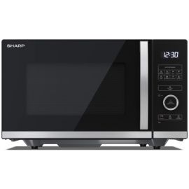 Sharp YC-QS254AE-B Microwave Oven, Black/Silver | Sharp | prof.lv Viss Online