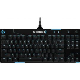 Logitech PRO X Shroud Keyboard Nordic Black (920-009848) | Gaming keyboards | prof.lv Viss Online