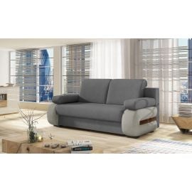 Eltap Laura Retractable Sofa 202x56x84cm Universal Corner, Grey (La18) | Upholstered furniture | prof.lv Viss Online