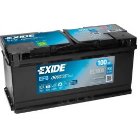Auto Akumulators Exide EFB EL1000 100Ah, 900A (EL1000) | Auto akumulatori | prof.lv Viss Online