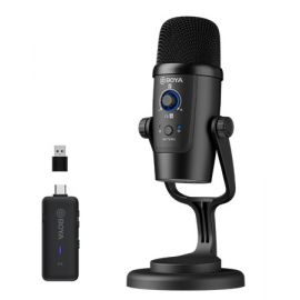 Galda Mikrofons Boya BY-PM500W, Melns | Mikrofoni | prof.lv Viss Online