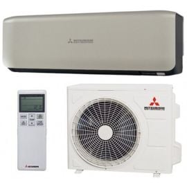 Mitsubishi ZS-WT/B Wall-Mounted Air Conditioner, Indoor/Outdoor, Titanium | Air conditioners | prof.lv Viss Online