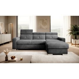 Eltap Fresia Loco Corner Pull-Out Sofa 176x247x104cm, Grey (CO-FR-RT-06LO) | Sofas | prof.lv Viss Online