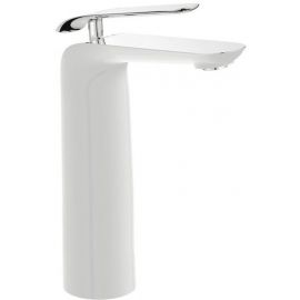 Vento Tivoli TV16X75W Bathroom Sink Water Mixer, White/Chrome (352211) | Sink faucets | prof.lv Viss Online
