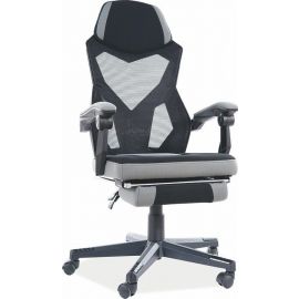 Сигнальное кресло Q-939 офисное Черное | Игровые компьютеры и аксессуары | prof.lv Viss Online