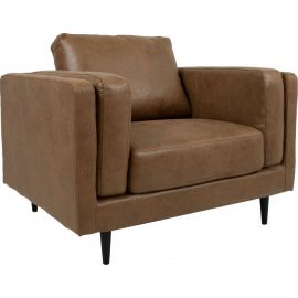 Home4You Lisbon Relaxing Chair Brown | Upholstered furniture | prof.lv Viss Online