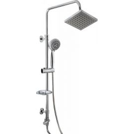 Rubineta Scudo Shower System Grey/Chrome (174310) | Rubineta | prof.lv Viss Online