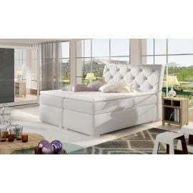 Eltap Balvin Continental Bed 140x200cm, With Mattress, White (Bln_16_1.4) | Beds | prof.lv Viss Online