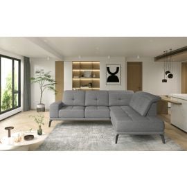 Eltap Theodore Flores Corner Sofa 200x275x77cm, Grey (CO-THE-RT-04FL) | Corner couches | prof.lv Viss Online