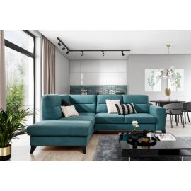 Eltap Cassara Gojo Corner Pull-Out Sofa 237x277x100cm, Blue (CO-CAS-LT-40GO) | Corner couches | prof.lv Viss Online
