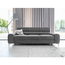 Eltap Laurence Reclining Sofa 261x97x105cm Universal Corner, Grey (SO-LAU-04NU) | Upholstered furniture | prof.lv Viss Online
