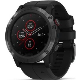 Garmin Умные часы Fenix 5x Plus Sapphire/Black (010-01989-01) | Смарт часы | prof.lv Viss Online