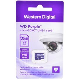 Micro SD-карта памяти Western Digital WDD256G1P0C, 256 ГБ, фиолетовая | Карты памяти | prof.lv Viss Online