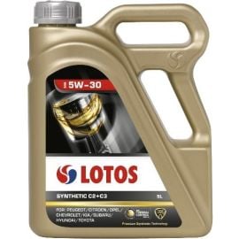 Lotos Synthetic C2+C3 Synthetic Engine Oil 10W-40, 5l (LOTTC5W/30C/5) | Oils and lubricants | prof.lv Viss Online