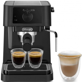 Полуавтоматическая кофемашина Delonghi Stilosa EC230.BK черного цвета | Delonghi | prof.lv Viss Online