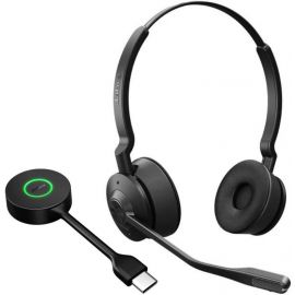 Jabra Engage 55 Stereo USB-C UC Wireless Headset Black (9559-430-111) | Headphones | prof.lv Viss Online