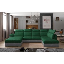 Eltap Evanell Kronos/Paros Corner Pull-Out Sofa 216x336x102cm, Green (Evl_07) | Living room furniture | prof.lv Viss Online