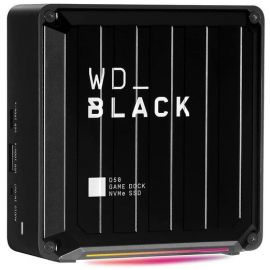Western Digital WD_BLACK D50 Game Dock NVMe External Solid State Drive, 2TB, Black (WDBA3U0020BBK-EESN) | External hard drives | prof.lv Viss Online