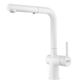 Franke Active L Bathroom Sink Mixer Tap White (115.0653.383)