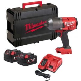 Milwaukee M18 FHIWF12-502X Cordless Impact Wrench 18V 2x5Ah (4933459696) | Wrench | prof.lv Viss Online