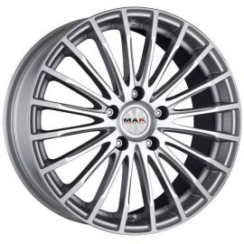 Mak Fatale Alloy Wheels 7.5x17, 5x108 Silver (F7570FASI35G) | Discs | prof.lv Viss Online