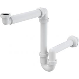Alca A434 Bathroom Sink Drain Trap 40mm White (2101061) | Siphons for sinks | prof.lv Viss Online