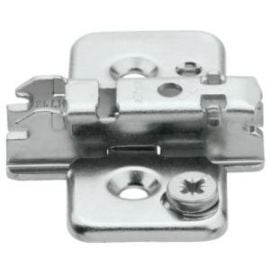 Blum Clip Mounting Plate 3mm, with Eccentric Screw, Nickel-plated (173H7130) | Blum | prof.lv Viss Online