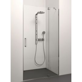 Glass Service Farfalla 100cm 100FAR+ Shower Doors Transparent Chrome | Stikla Serviss | prof.lv Viss Online