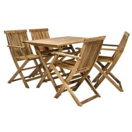 Home4you Finlay Garden Furniture Set Brown | Outdoor furniture sets | prof.lv Viss Online