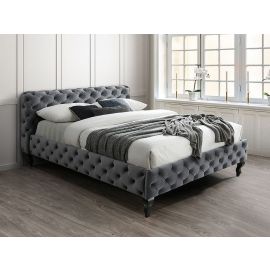 Signal Herrera Velvet Double Bed 225x178x101cm, Without Mattress | Double beds | prof.lv Viss Online