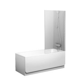 Ravak PVS1-80 Corner Bath Screen 80x140cm Transparent Chrome (79840C00Z1) | Bathtubs | prof.lv Viss Online