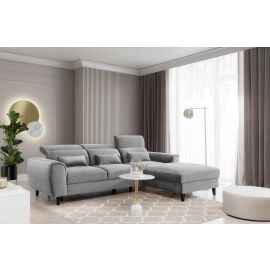 Eltap Foble Cloud Corner Pull-Out Sofa 196x267x100cm, Grey (CO-FOB-RT-04NU) | Corner couches | prof.lv Viss Online