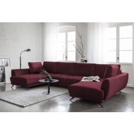 Eltap Larco Loco Corner Pull-Out Sofa 191x362x90cm Violet (CO-LA-25LO) | Sofas | prof.lv Viss Online