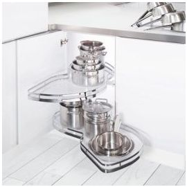 KESSEBOHMER LeMans carousel shelf unit compl. 600 mm, right (541.30.160) | Kitchen fittings | prof.lv Viss Online