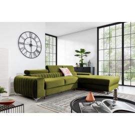 Eltap Grayson Loco Corner Pull-Out Sofa 205x275x98cm, Green (CO-GRA-RT-33LO) | Sofas | prof.lv Viss Online