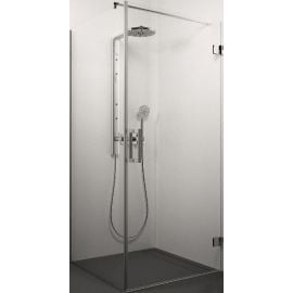Glass Service Monika 90x90cm H=200cm Square Shower Enclosure Transparent Chrome (90x90MONI) | Shower cabines | prof.lv Viss Online