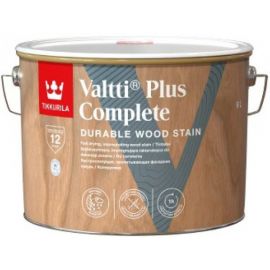 Tikkurila Valtti Plus Complete Wood Stain for Exterior Surfaces, Matte, Tintable, EP | Wood treatment | prof.lv Viss Online