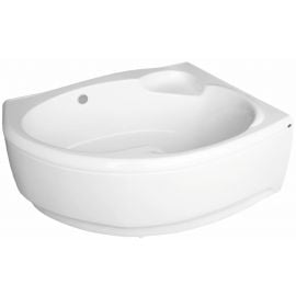 Spn Santa 116x168cm Bath Mat Round, White (BT-506-L) | Corner baths | prof.lv Viss Online