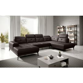 Eltap Bretan Softis Corner Sofa 205x350x107cm, Brown (CO-BRE-RT-66SOF) | Living room furniture | prof.lv Viss Online