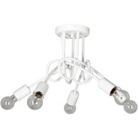 Спиральная лампа для потолочного крепления 40 Вт, Е27, белая (65385) | Освещение | prof.lv Viss Online