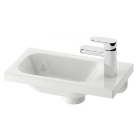 Ravak Chrome 400 R Bathroom Sink 22x40cm Right, (XJGP1100000) | Bathroom sinks | prof.lv Viss Online