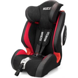 Sparco F1000KI Child Car Seat Black/Red | Sparco | prof.lv Viss Online