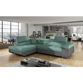 Eltap Anton Ontario/Soft Corner Pull-Out Sofa 203x272x85cm, Green (An_25) | Corner couches | prof.lv Viss Online
