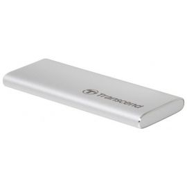 Transcend ESD260C External Solid State Drive, 250GB, Silver (TS250GESD260C) | Data carriers | prof.lv Viss Online