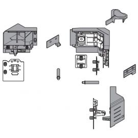 Komplekts Stūra Atvilktnei Blum Syncromotion M, Pelēks (Z33M00E0A6 WA-G) | Blum | prof.lv Viss Online