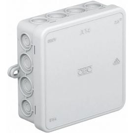 Obo Betterman A14 Cable Junction Box Square, 100x100x40mm, Grey | Enclosings | prof.lv Viss Online
