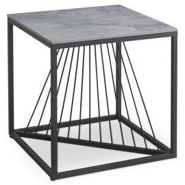 Halmar Infinity 2 Coffee Table 55x55x55cm Grey/Black | Halmar | prof.lv Viss Online
