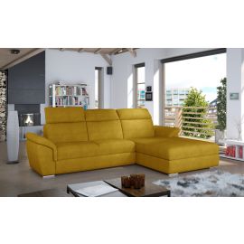 Eltap Trevisco Omega Corner Pull-Out Sofa 216x272x100cm, Yellow (Tre_41) | Corner couches | prof.lv Viss Online