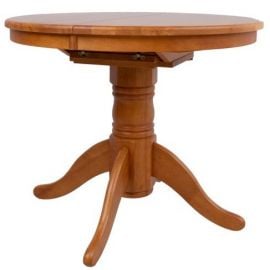 Home4You Mix&Match Раскладной стол 90x90 см, коричневый | Деревянные столы | prof.lv Viss Online