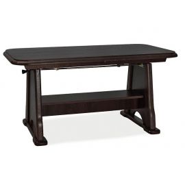 Signal Beata Cocoon Coffee Table, 130-170x67x60cm, Black | Living room furniture | prof.lv Viss Online